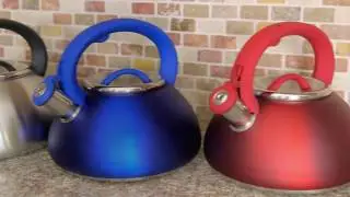 Avalon 2.5 Qt Whistling Kettle &ndash;   Primula