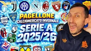 PAGELLONE Calciomercato Invernale Serie A 2025/26: tutti i voti alle squadre
