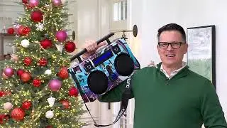 Bumpboxx Ultra+ Bluetooth Boombox with Microphone Remote & Strap on QVC