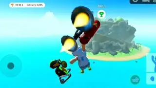 Misi menangkap Robot Monyet di Pesawat UFO ❤ Zefa Gaming