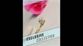 Chain Wobbly Flower Piercing for Helix, Cartilage, and Lobe - Silver Colour
