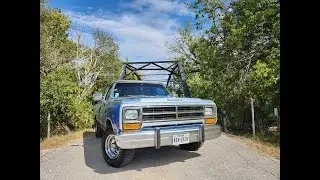 Testing VGG Wipe on clear coat on the 1988 RAM!