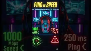 Ping vs Internet Speed: The Gaming Battle No One Talks About                           #dalimsharma