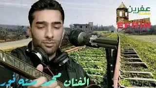 الفنان محمد مشته نور ابن مدينة كوباني في بث مباشر على صفحة عفرين