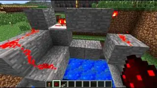 Minecraft Fully Automatic Melon/Pumpkin Harvester/Farm Tutorial (Obsolete)