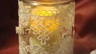 Altered Glass Jar - Shabbylishious DT
