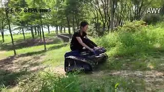 Customized Remote Control Lawn Mower 500mm Lawn Mower Robot With Low Price
