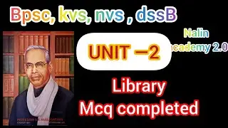 unit 2 library information science and law,tryp #upsc  #syllabus #nvs #ugcnet #class #mcq #library