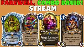 The Last TEMPO DRUID Deck Games Before the Perils in Paradise ► Full Stream ► Hearthstone 30.0