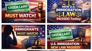 New U.S. Immigration Law Passed Today | Green Card Holders Must Watch