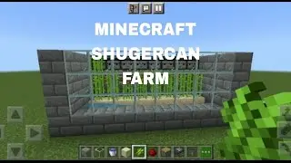 Making A SHUGERCAN FARM IN MINE CRAFT |