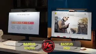 So sánh sự khác nhau giữa 2 phiên bản Đèn Treo Màn Hình Baseus i-Work Series Youth và Series Pro.