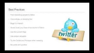 Twitter 101: Best Practices for Using Twitter