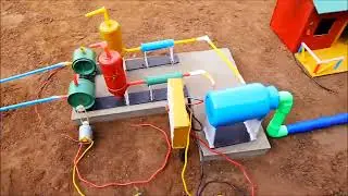 How to make your own water filter /Research project/Household moter water pump?