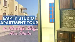 Empty STUDIO Apartment TOUR Inside Abu Dhabi Villa | 29,000PHP/month #uae #khalifacity #tinyhouse