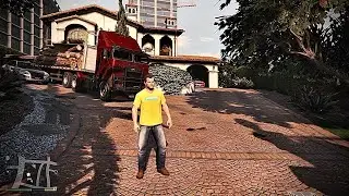 Hijacking a truck to Michael's house 😕
