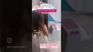 Mom hack Mondays! #momhack #momytshorts #ytshorts #sahm #wfhm #helpfulmom #momlife