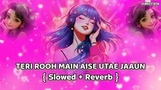 Teri Rooh Main #shorts #slowedreverb #trending#viral #lofisong  #slowedsong #hindisong #lofi #slowed