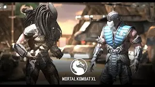 Predator vs Sub Zero Mortal Kombat XL