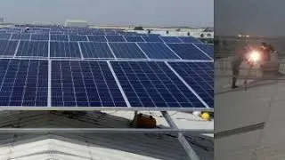 100 Kwp solar industrial captive power plant