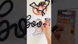 DYI Halloween Decor#dyi #Halloween #halloweendecor #tricotin #moldestricotin