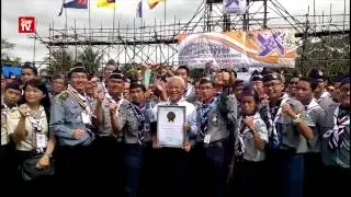 Perak scout group sets longest pioneering structure record