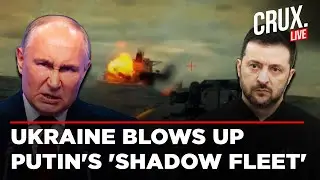 LIVE | On Camera: Ukrainian Drones Strike Oil Tanker In Russia's Shadow Fleet | Black&nbsp;Sea&nbsp;|&nbsp;Putin