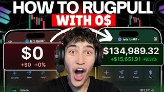 How To Rug Pull With $0.00 On Pump Fun (FAST METHOD)