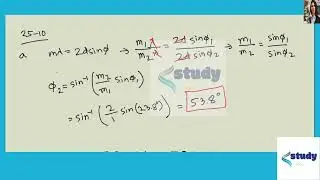 [Physics] First-order Bragg diffraction is observed at 23.8  relative to the crystal surface, with s
