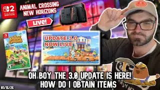OH BOY THE 3.0 UPDATE IS HERE! How Do I Get Items? | Animal Crossing New Horizons#Shorts (Vertical)