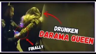 Beer-Guzzling Girl Thinks She's Above the Law!