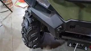 harbor freight winch installation 2025 sportsman 570 EPS.