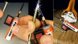 DIY Electric Lighter Using Simple Components | Easy Science Project