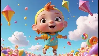 Roblox Baby Kite Flew Into a Candy Tower | Kids Songs & Nursery Rhymes
