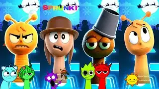 Incredibox Sprunki - The Amazing Digital Circus Main Theme (COVER) . Tiles Hop EDM Rush🎶