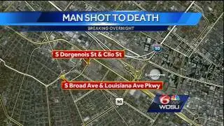 Uptown shooting leaves man dead, passenger in vehicle injured in crash