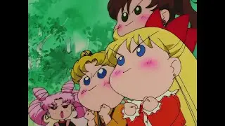 Sailor Moon SuperS VIZ Dub Episode 152 Shrine Maiden Scene Sandy Fox-Lang