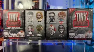 Tiny Nightmares horror icons blind box unboxing 