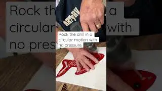 Drill a Hole in Glass Step by Step