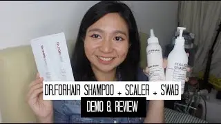 Dr.ForHair Hair Loss Shampoo + Scaler + Swab | Demo & Review | Amelia Ristiyana