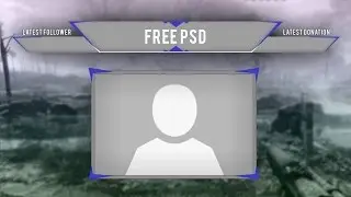 Free Twitch Overlay Template - Multicolor Basic - PSD - Free Download