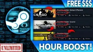 NEW STEAM GAMES HOUR BOOST 24/7 TUTORIAL |  STEAM IDLE HOUR [FREE][GER] 2018/2019
