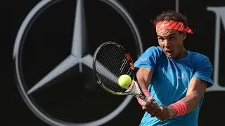 Rafael Nadal vs. Bernard Tomic- Cuartos Stuttgart 2015 [Highlights]