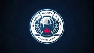 Universal Hockey Academy of Excellence animation & logo design