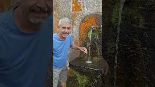 Nothing Better On A Hot🔥🥵Day,Then Fresh,Clean, Crisp, Cold Spring Water! #azores #crispy #fresh #pdl