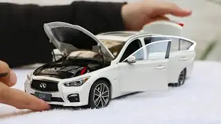 Unboxing of Infiniti Q50 2014 1:18 Scale Diecast Models - Adult Hobbies