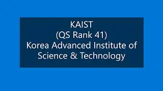 KAIST | How to Find Faculty | How to Find Lab Link | Research Group | Korean Universities | Top Rank
