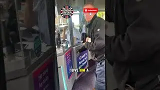 Мужчина под воздействием наркотиков пытался напасть на водителя автобуса #british #uk