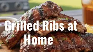 LIVE Title:Watching My Husband Grill Ribs at Home 🍖 | Real Life Cooking Live&hearts;️✝️❤️