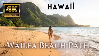 Run And Relax on The Island of Hawaii. Breathtaking Visual Show -  4K With Relaxing music